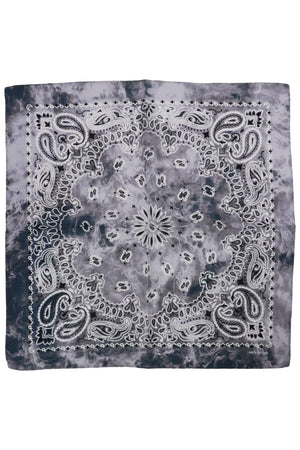 Paisley Tie Dye Marble Gradient Cotton Bandana