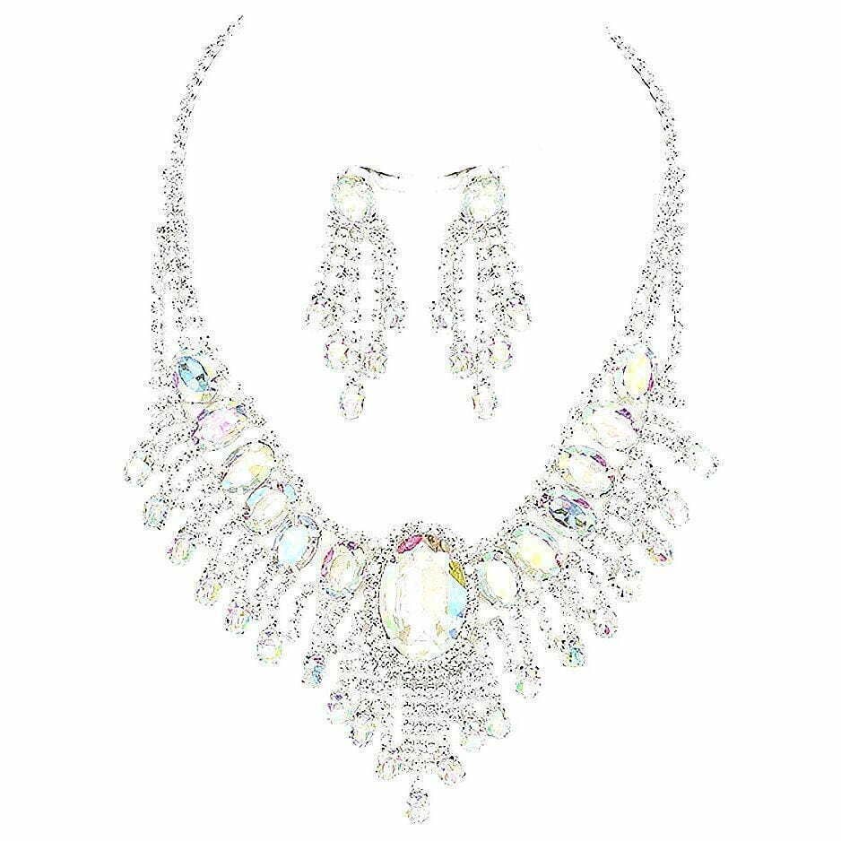 Bohemian Gatsby Theme Statement Necklace Set