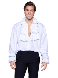 Men's Ruffle Front Shirt