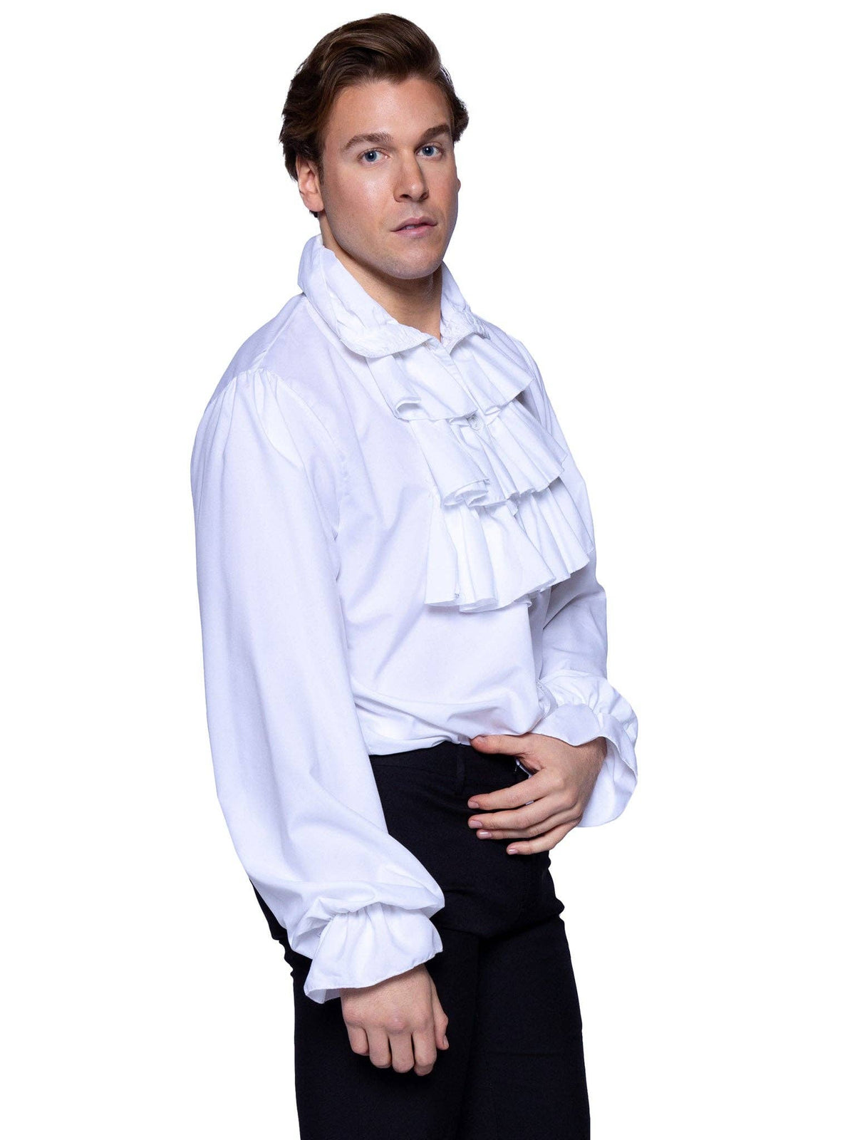 Men's Ruffle Front Shirt