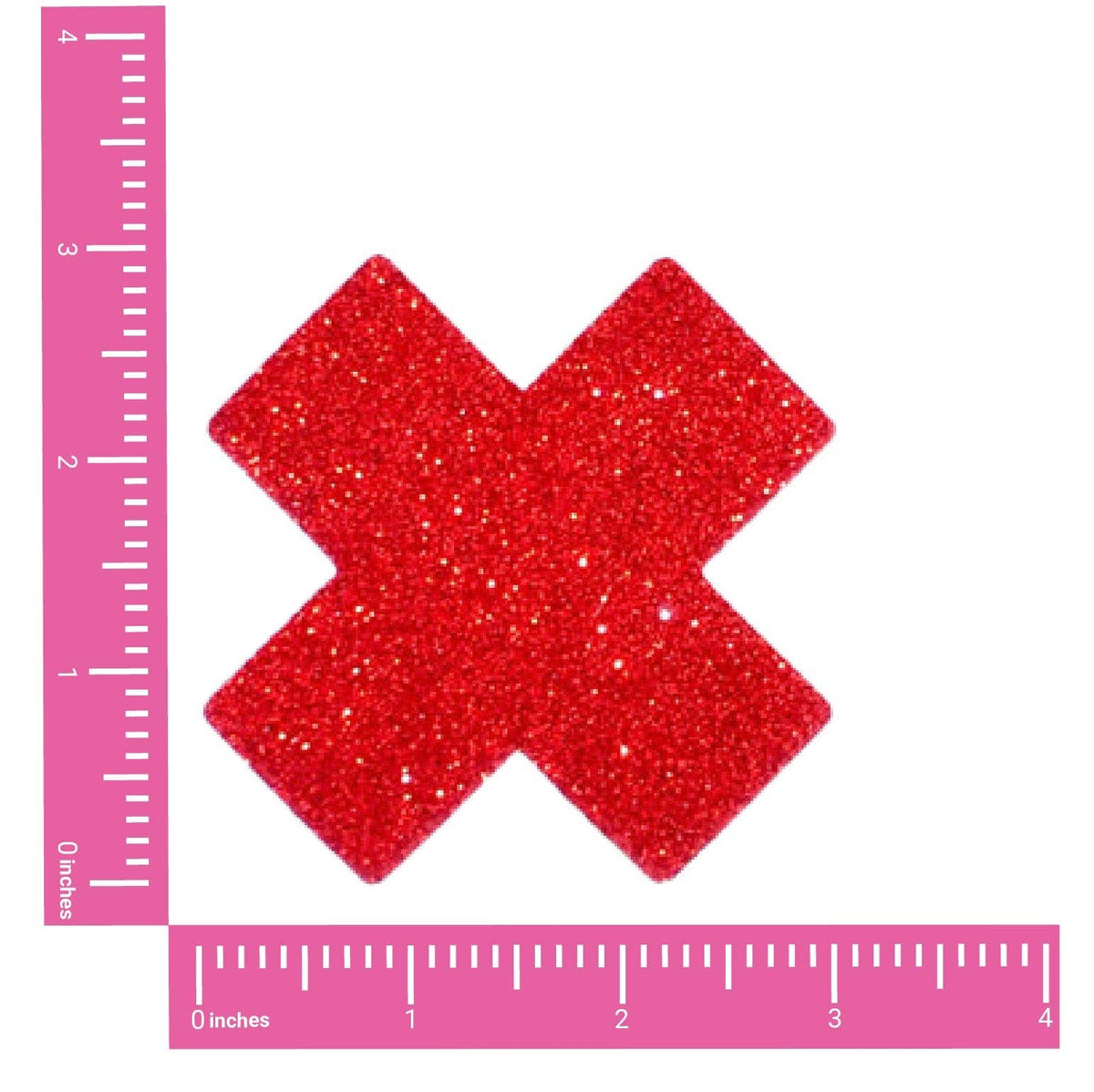 Ravish Me Red Glitter X Factor Nipple Cover Pasties