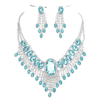 Bohemian Gatsby Theme Statement Necklace Set
