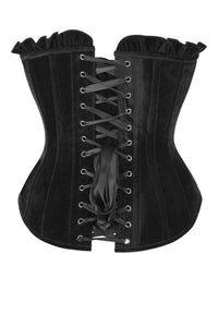 Black Velvet Corset