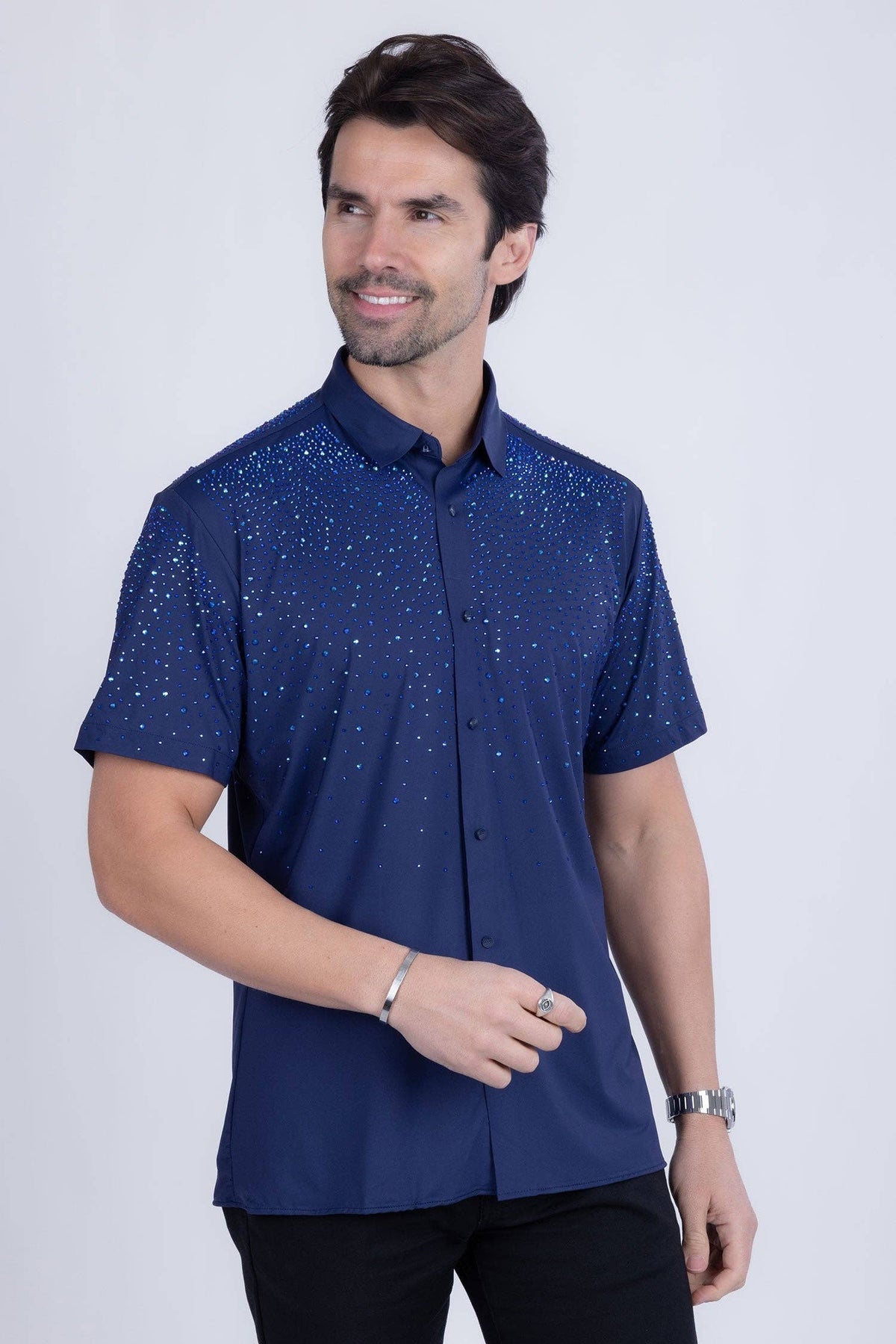 Edgy Bandwagon Short Sleeve Shirts