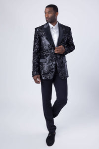 Baroque Sequins Luxury Blazer
