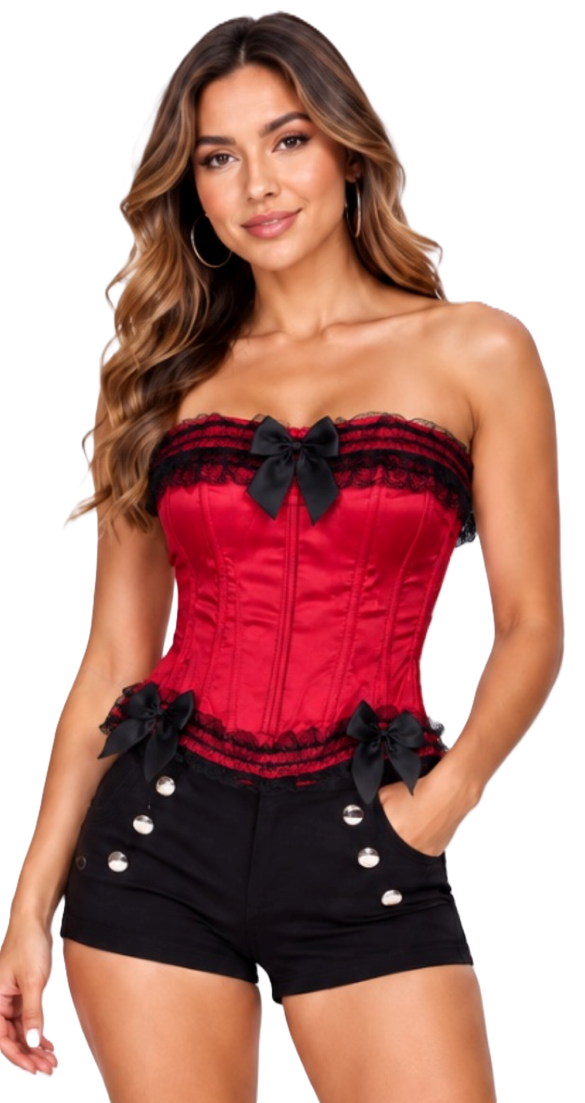 Satin Ribbon Corset