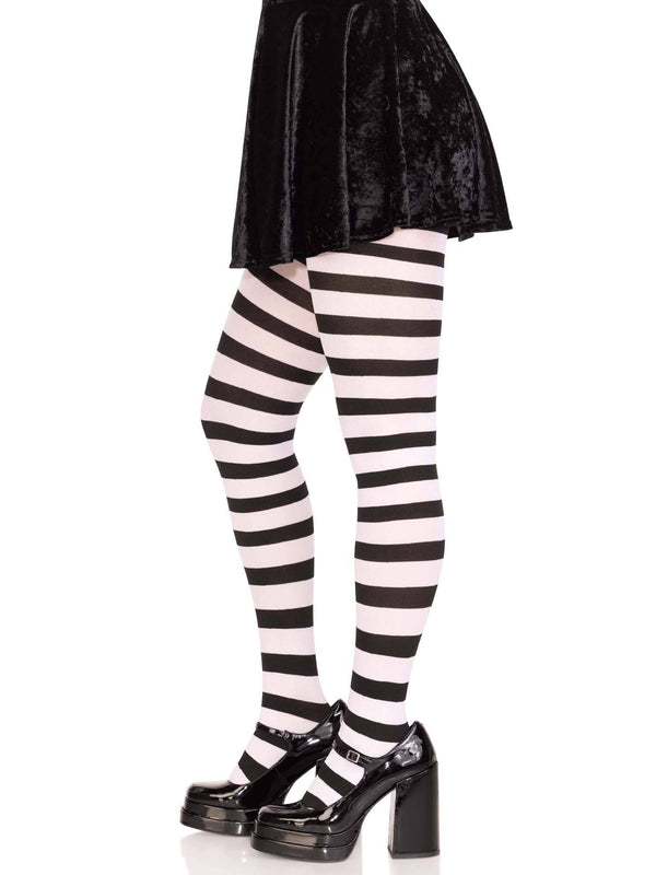Darby Striped Opaque Tights