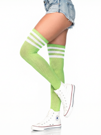 Gina Athletic Thigh High Stockings