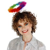 Marabou Feather Rainbow Halo