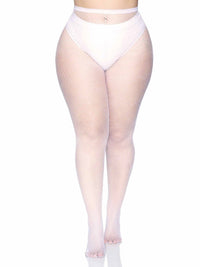 Risa Plus Nylon Fishnet Tights
