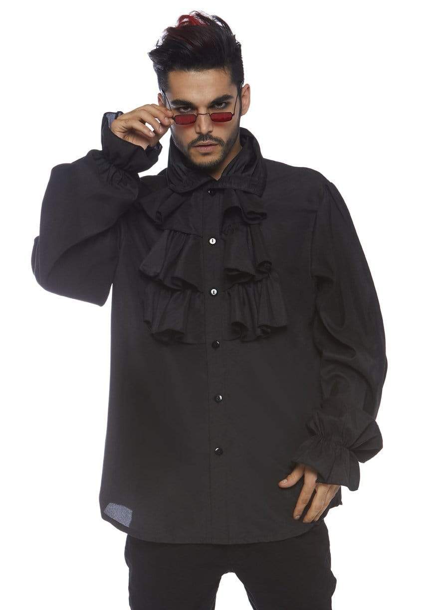 Men's Ruffle Front Shirt