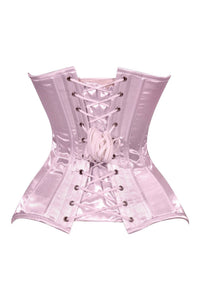 Pink Satin Corset