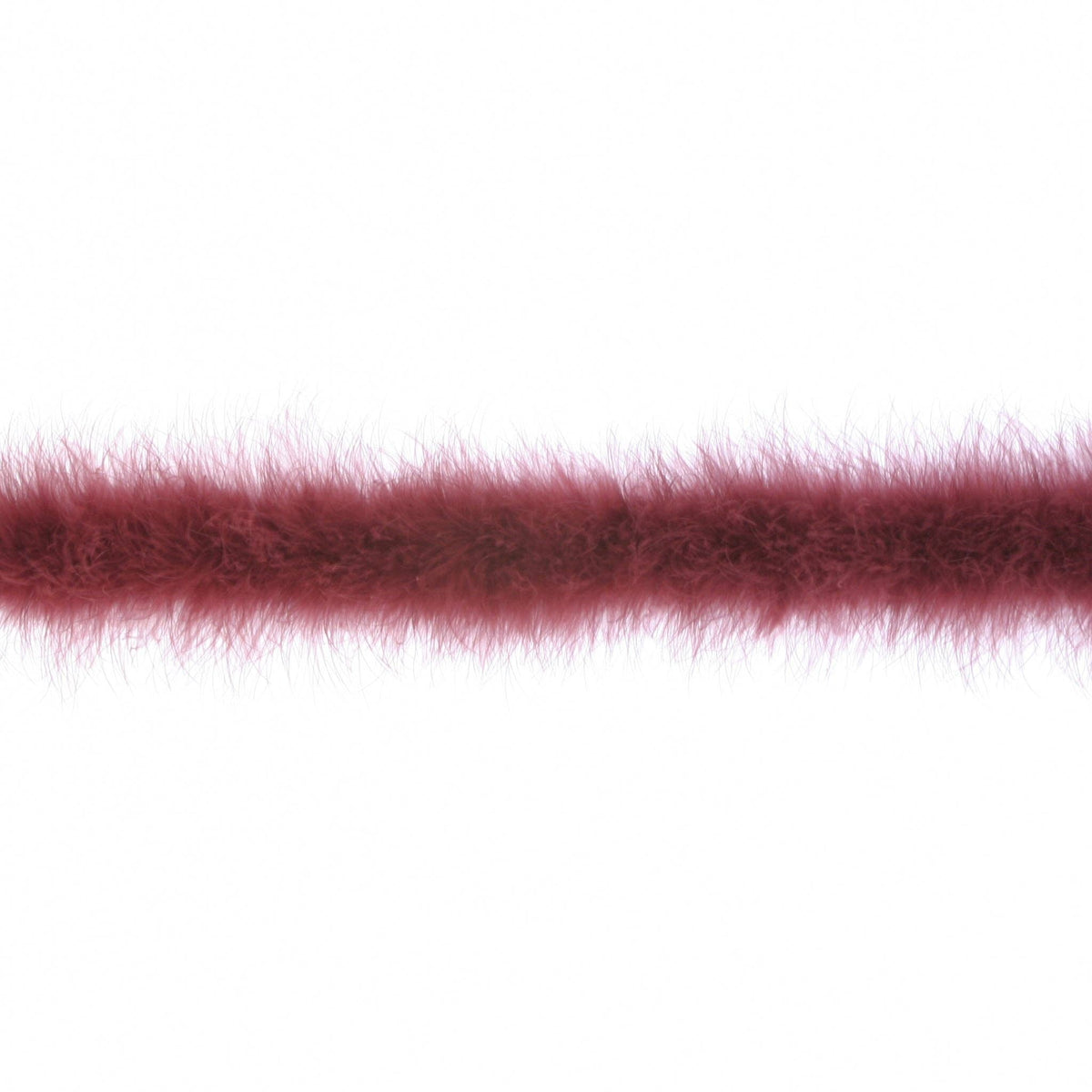 Full Marabou Feather Boa - Burgundy