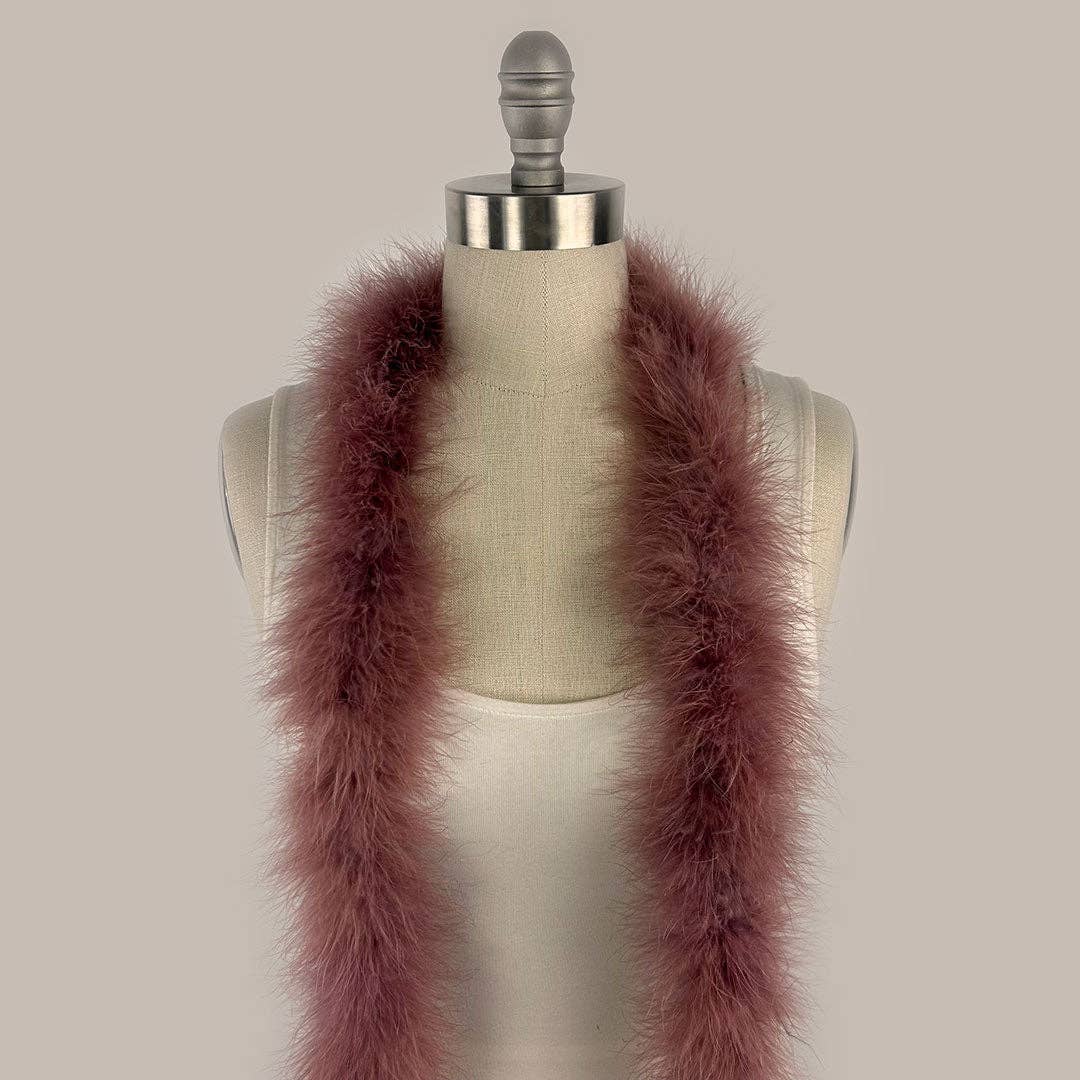 Full Marabou Feather Boa - Amethyst
