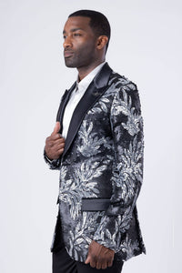 Baroque Sequins Luxury Blazer