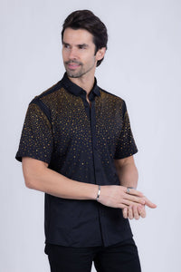 Edgy Bandwagon Short Sleeve Shirts