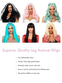 29" Long Curly Wig