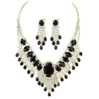 Bohemian Gatsby Theme Statement Necklace Set
