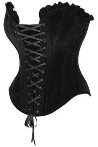Black Velvet Corset