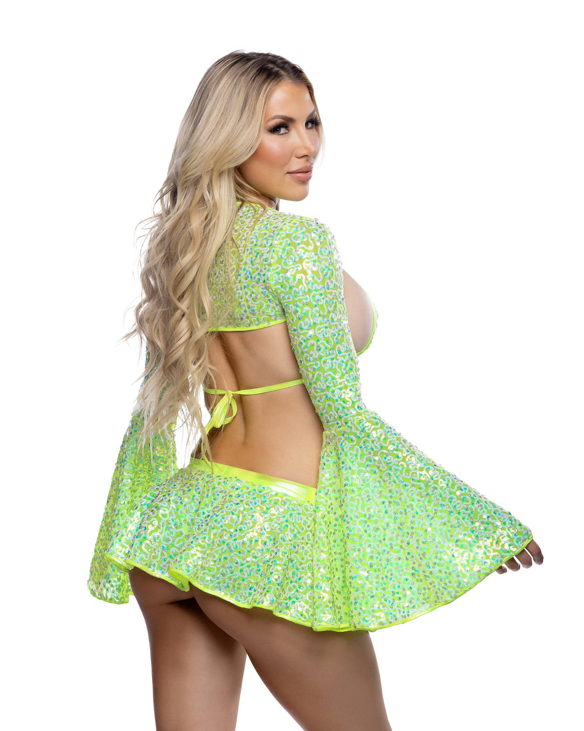 Sequin Mini Skirt