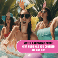 Care Bare Stare Holographic I Heart U Nipple Cover Pasties