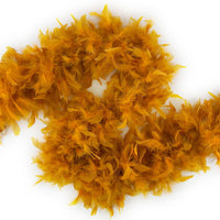 Chandelle Feather Boa - Medium Weight - Marigold
