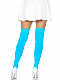 Luna Thigh High Stockings: White / One Size