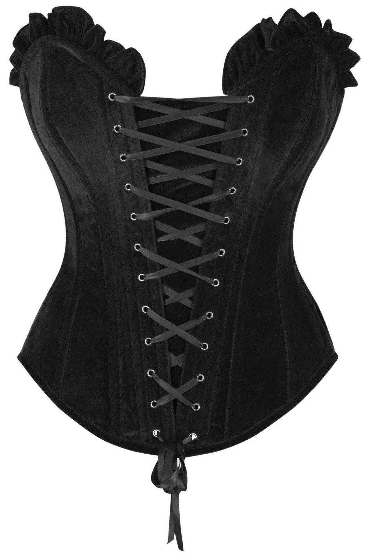 Black Velvet Corset