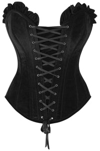 Black Velvet Corset