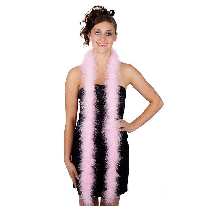 Marabou Boa with Lurex - Mediumweight
