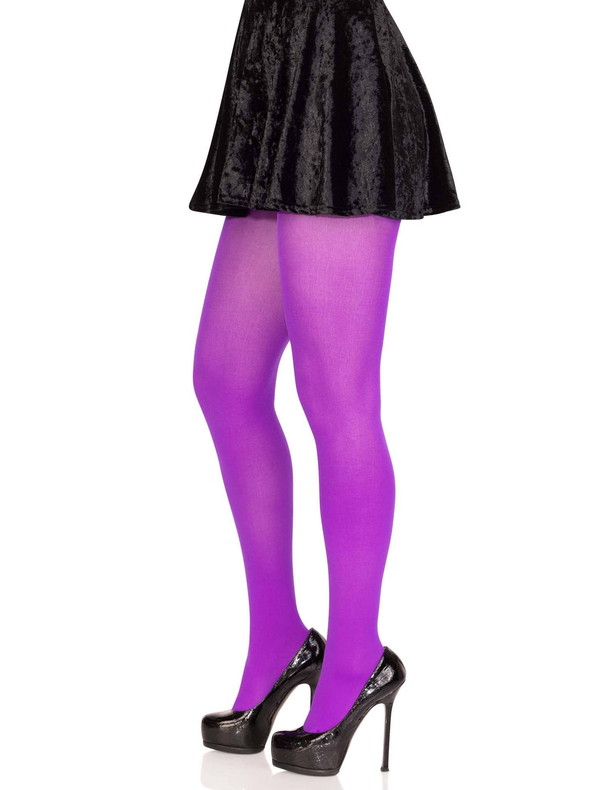Ari Nylon Women's Tights: Neon Pink / One Size