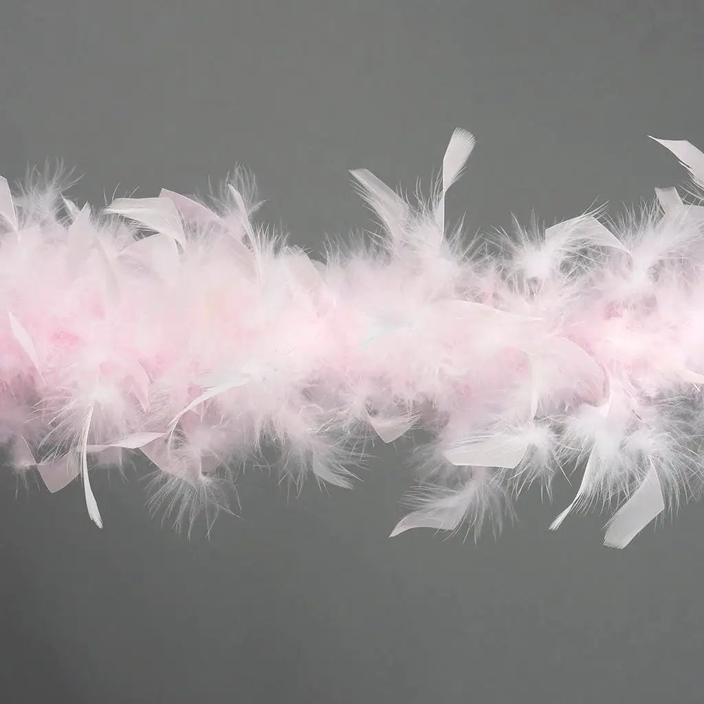 Chandelle Feather Boa - Lightweight - Light Pink