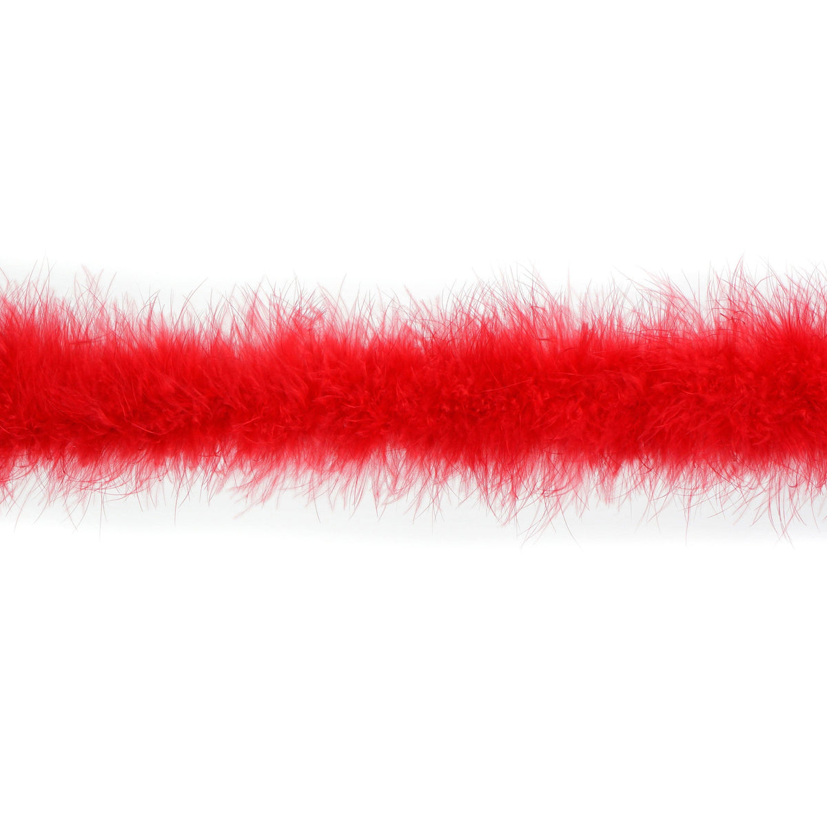 Full Marabou Feather Boa - Red
