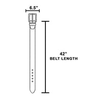 Multi Layered Chain Waist Vegan Leather Belt