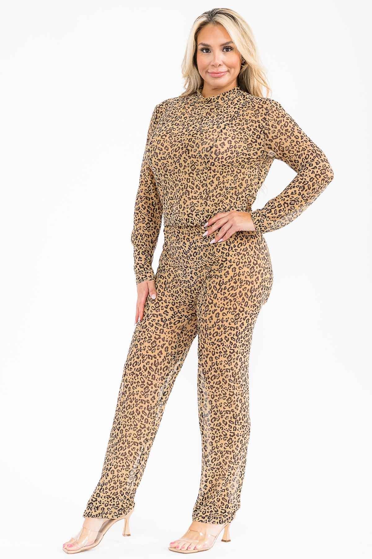 sheer mesh see-through long pants or tops