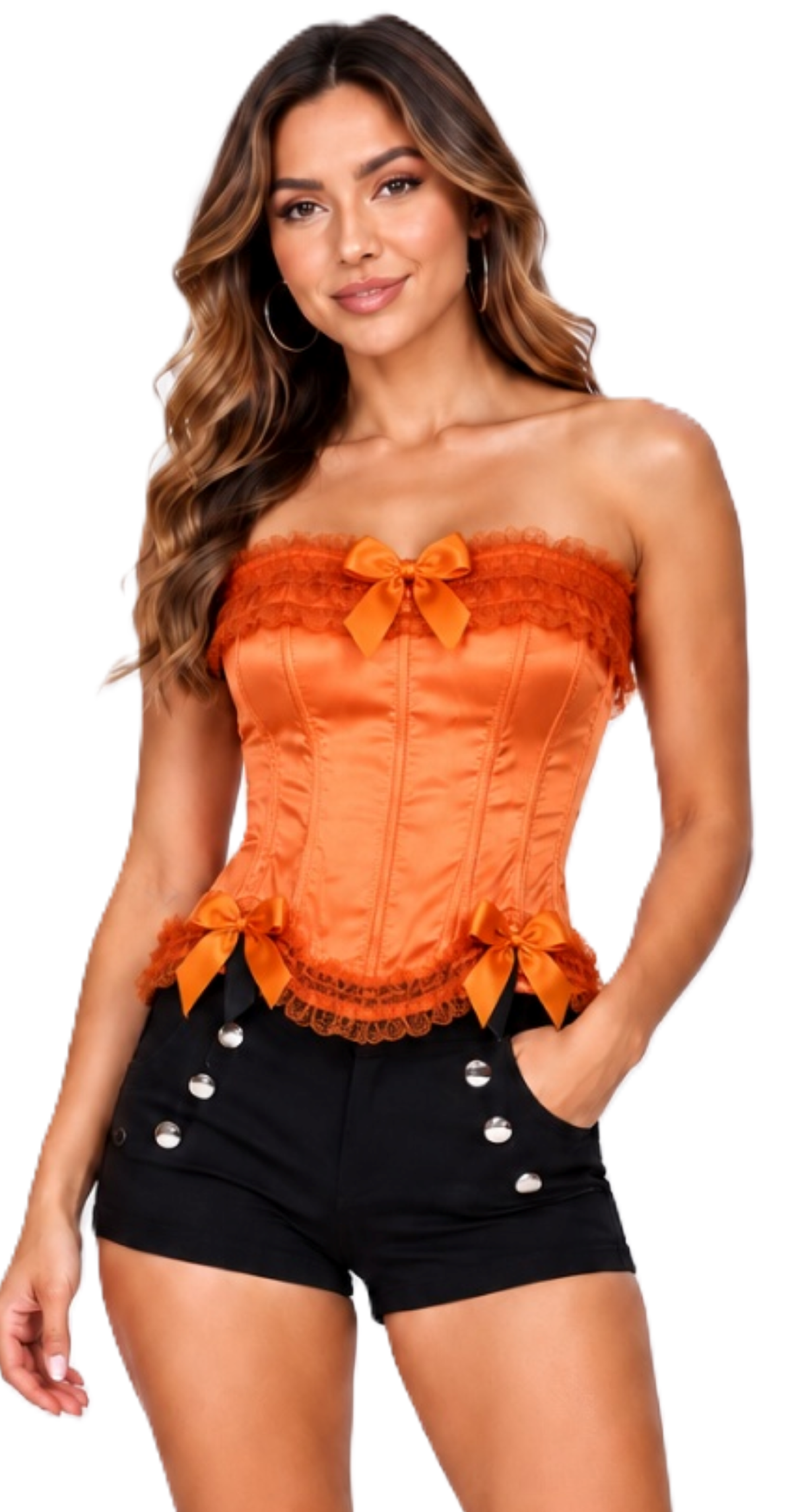 Satin Ribbon Corset