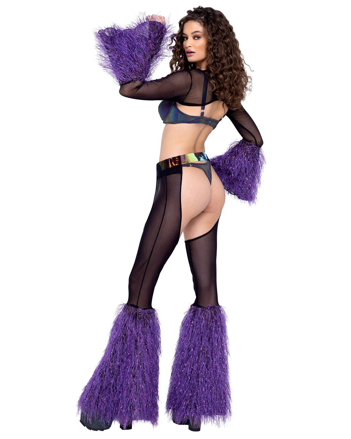 Chaps Fur Bell Bottom