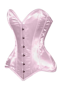 Pink Satin Corset