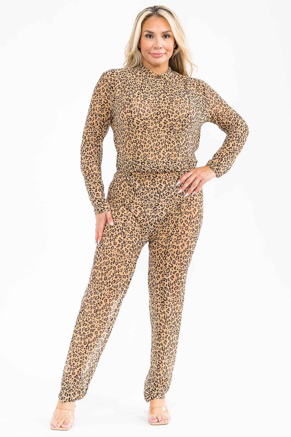 sheer mesh see-through long pants or tops
