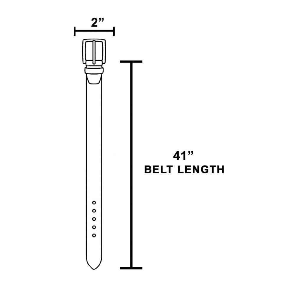 Hammered Circle Buckle Studded Vegan Leather Belt