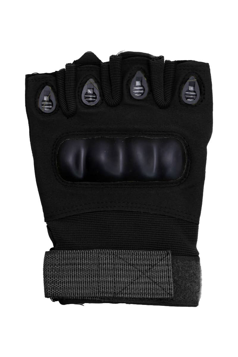 Tactical Half Finger Hard Knuckle Gloves