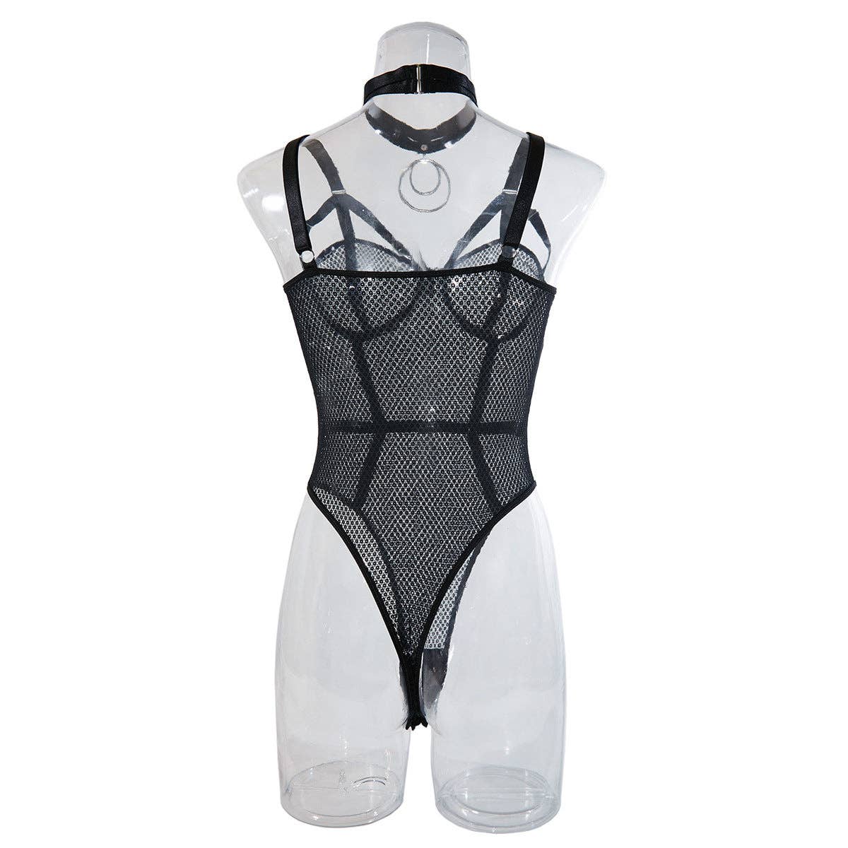 Bodysuit with O-Ring Collar Set