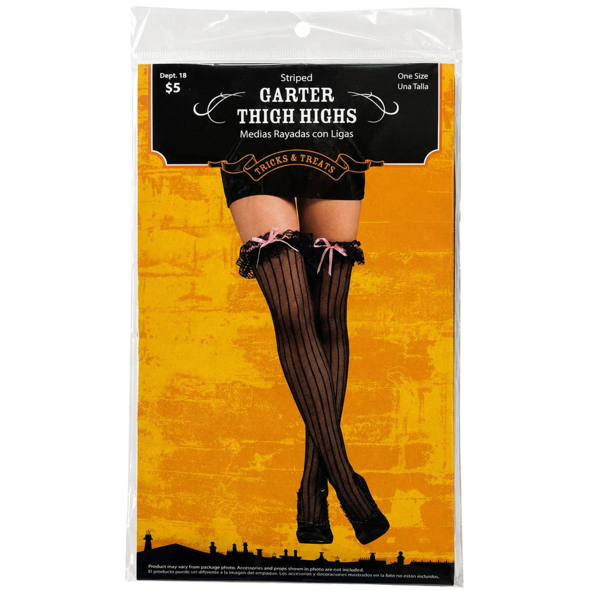 Striped Thigh Highs