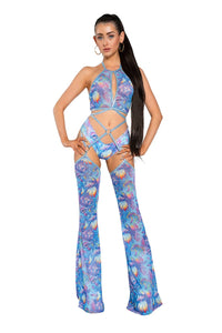 Mesh Wrap Halter