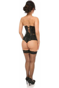Black Lace Corset