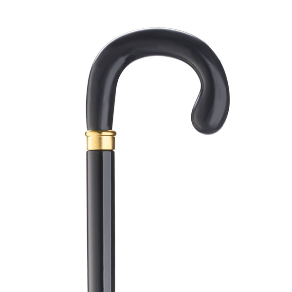 Black Wooden Cane