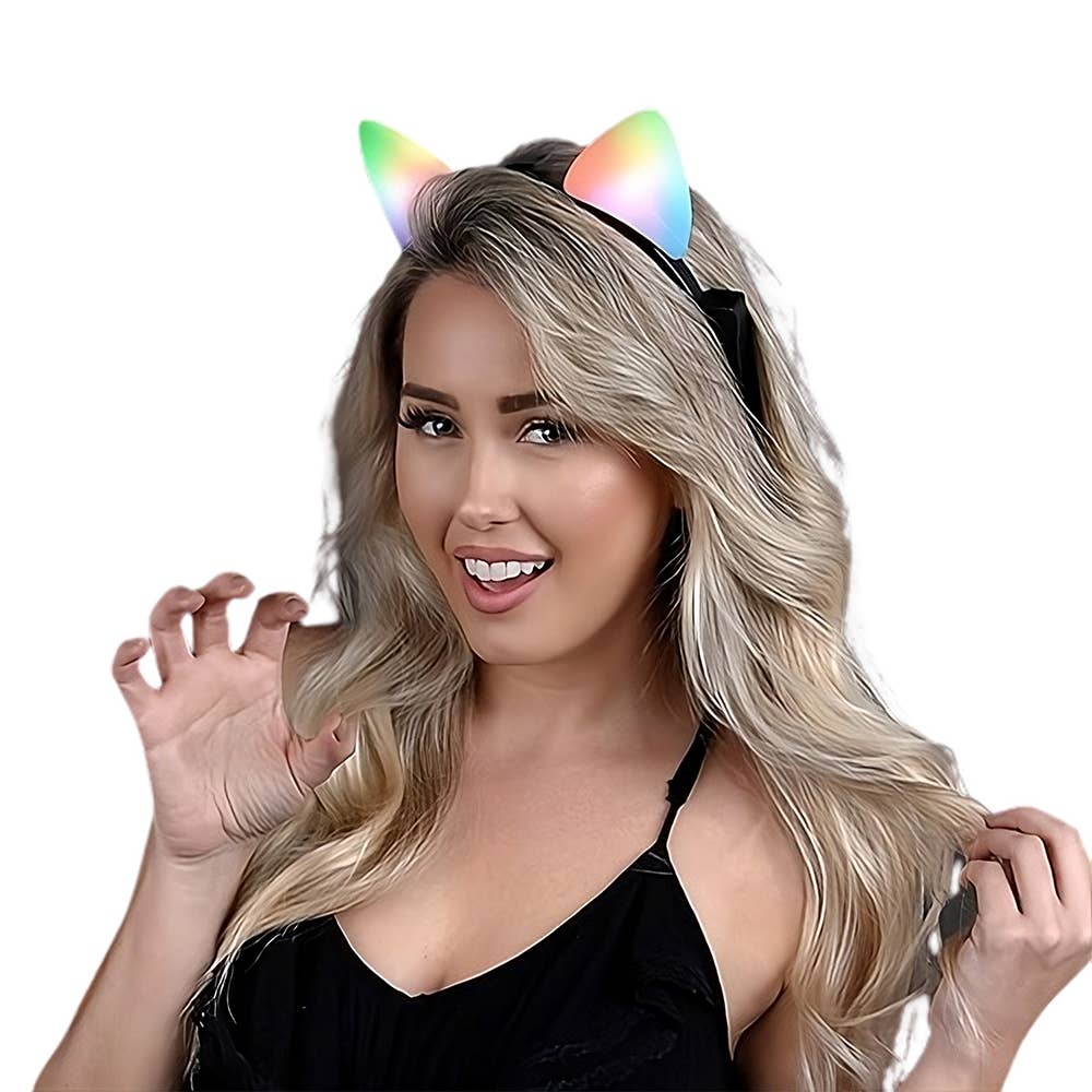 LED Animal Ears Color Change Headband