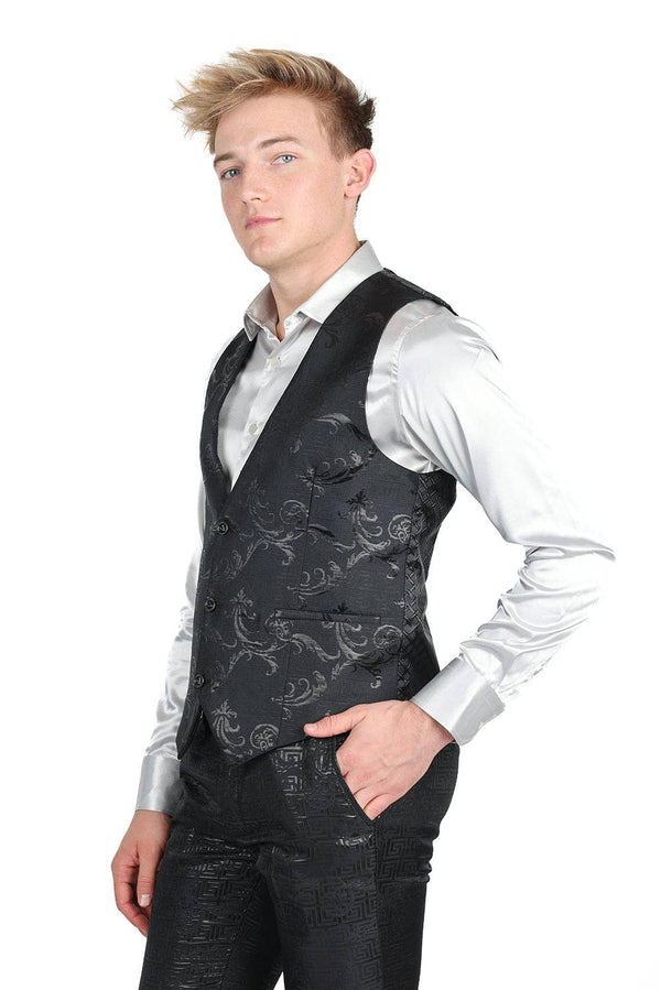 Men's Pattern Print Vest